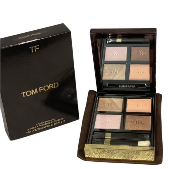 TOM FORD Eye Color Quad Eyeshadow Palette 33 Rose Prisme NEW IN BOX - Picture 2 of 2